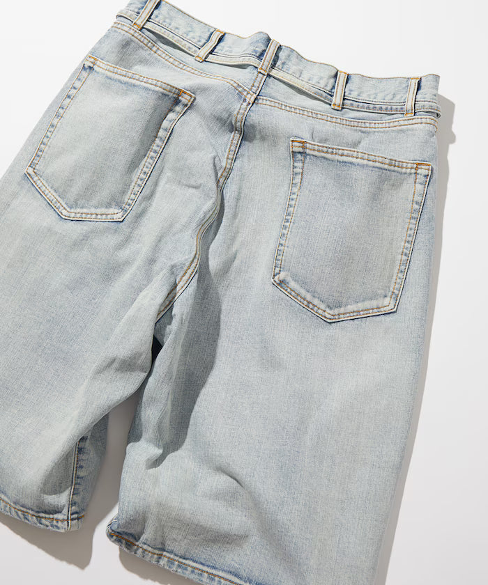 Selvedge Denim Baggy Shorts