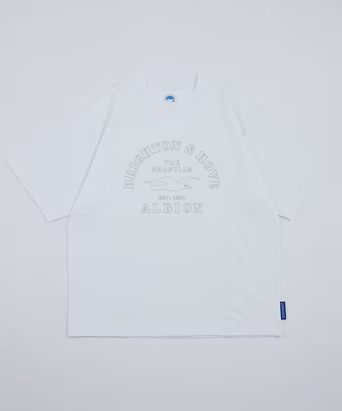 [5/22 12:00~ Release] Brighton & Hove Albion FC - SEAGULLS HERITAGE LOGO TEE
