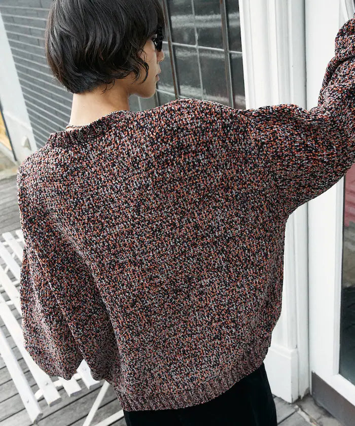 Mall Yarn Crew Neck Knit 【Limited Edition】