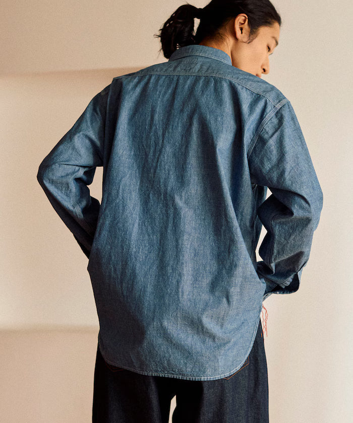 [Made in Japan] JAPAN CHAMBRAY SHIRT L/S
