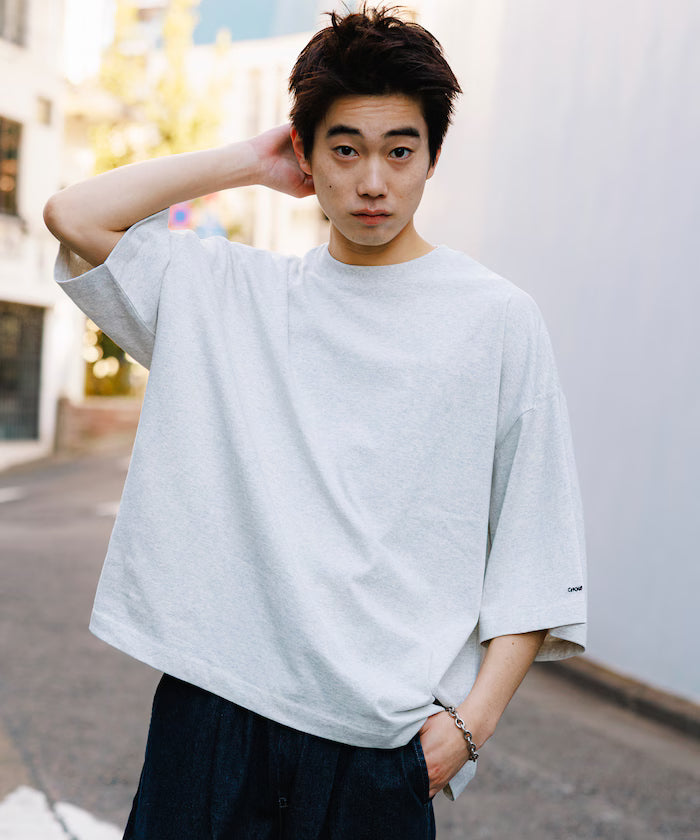 Big Silhouette One Point Crew Neck T-Shirt / Wide Silhouette [Limited Edition]