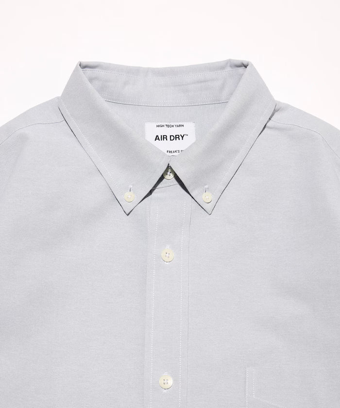 AIRDRY HIGH TECHYARN High-performance Material Oxford Button-down Shirt Long Sleeve