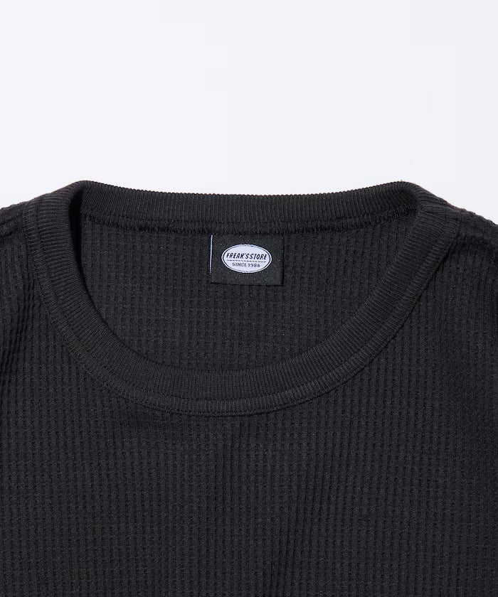 Big Silhouette Long Sleeve Waffle Thermal L/S T-shirt [Limited Edition]