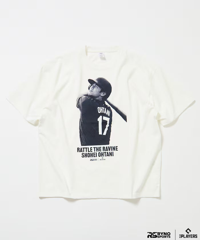 [March 5th, 12:00 release] MLB PLAYERS × RYNO SPORTS × FREAK'S STORE exclusive [Ohtani] CLOSE UP PHOTO TEE - White