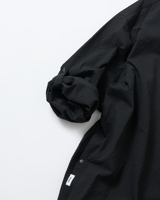 AiRide/Air Ride Relax Fit 2WAY Roll Up Sheer Seersucker Shirt/Pocketable/Quick Dry/UV Cut [Limited Release]