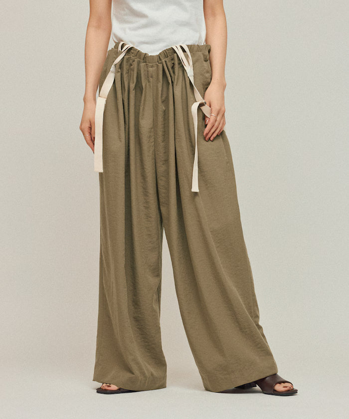 2WAY Suspender Pants / Wide Easy Pants