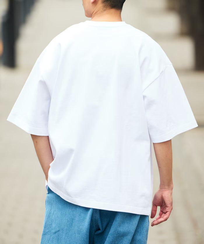 9 oz Heavyweight Big Silhouette Henley Neck T-Shirt/Heavyweight 【Limited Edition】