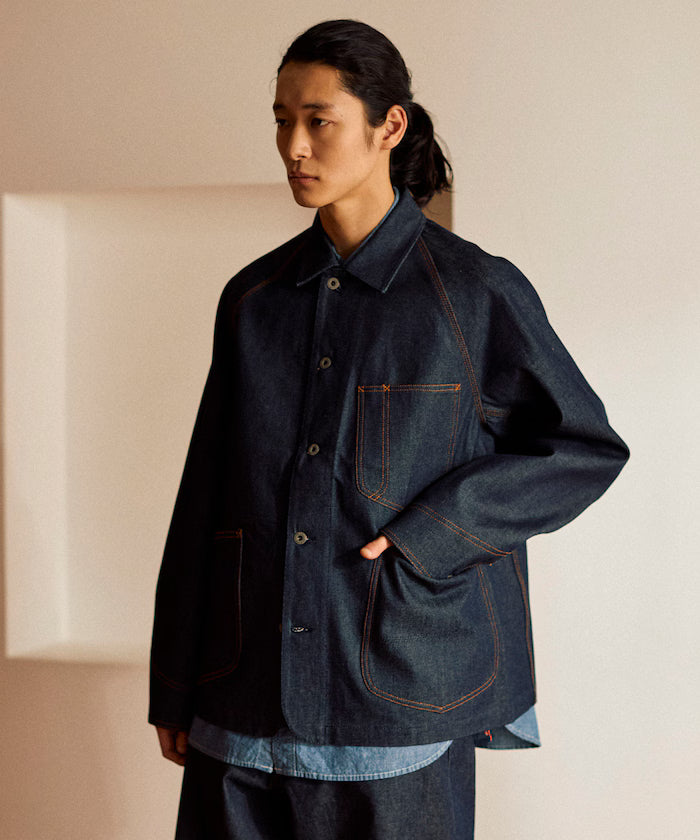 [Made in Japan] JAPAN DENIM COVERALL JACKET