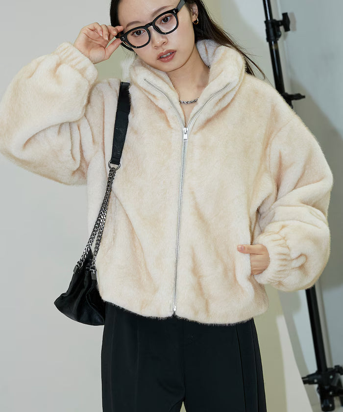 Short Length Fake Fur Blouson Limited Release