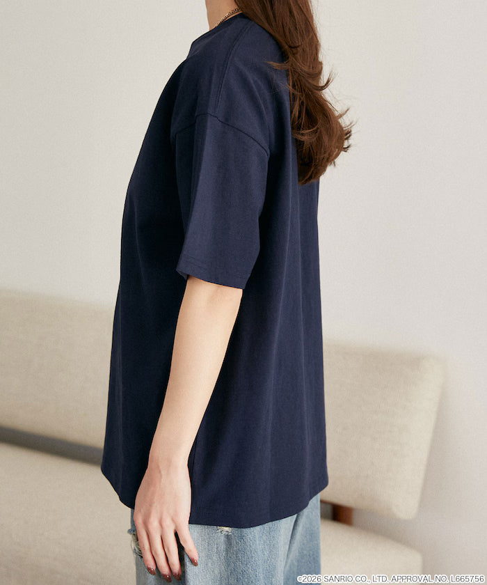 "SANRIO CHARACTERS" College Style Printed T-Shirt Limited Edition