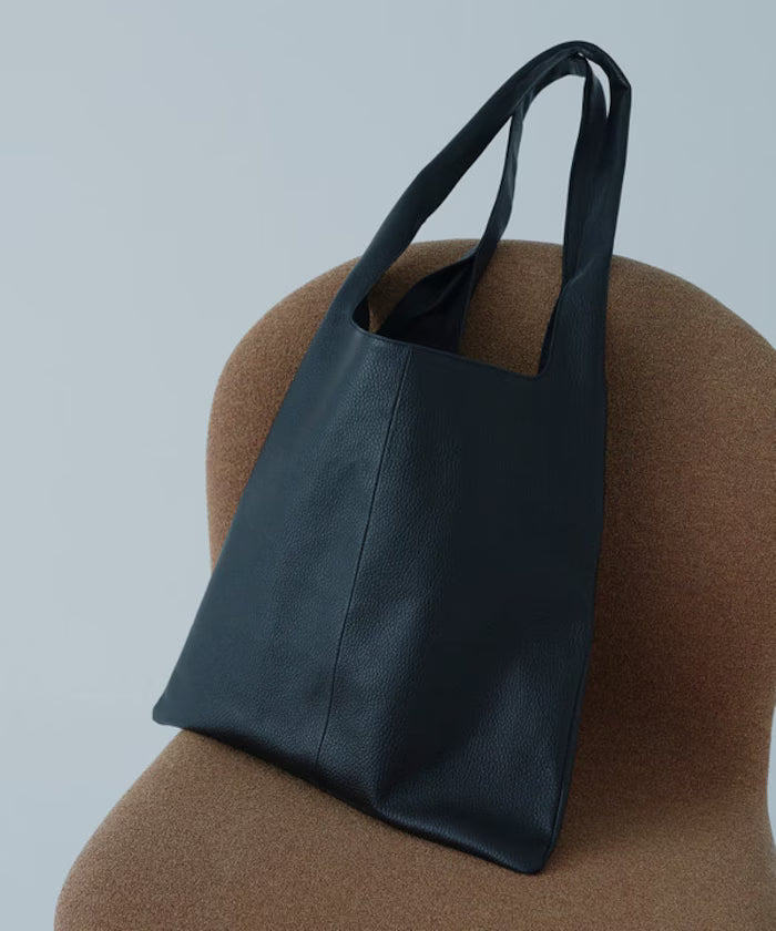 Leather Marche Bag / Leather Marche / Tote Bag / Cowhide / Water-repellent Leather
