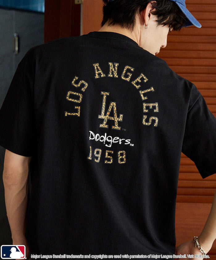 Limited Edition MLB Leopard Print Logo T-Shirt