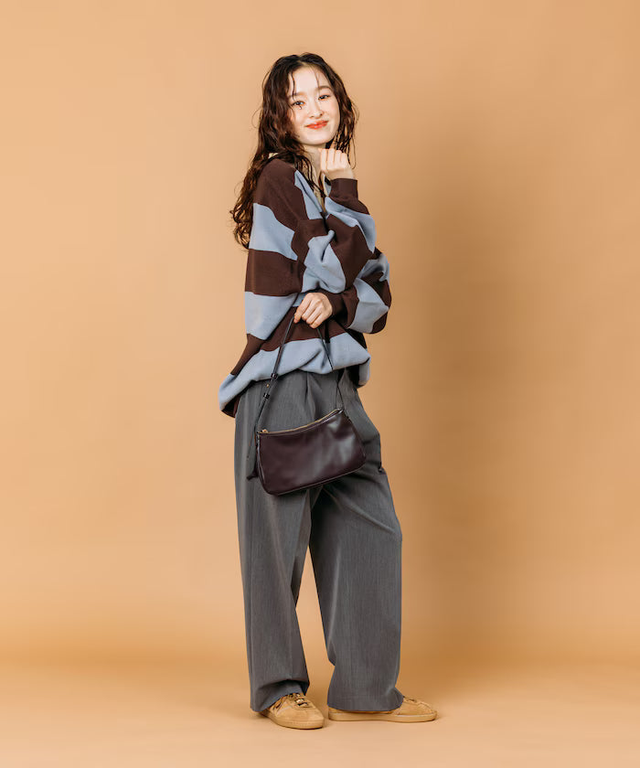 Big Silhouette Border Knit Rugby Shirt [Limited Edition]