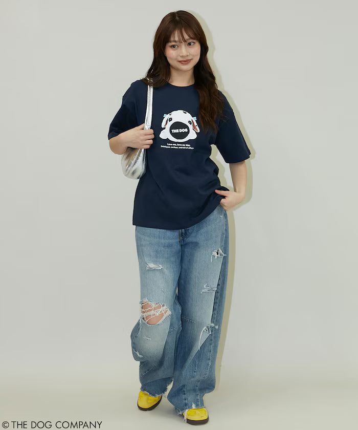 THE DOG / Plush Toy Art T-Shirt Limited Edition