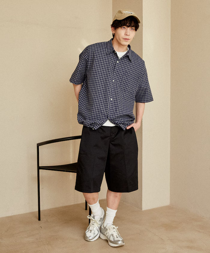 LOVE POP STUDIO Regular Color Half Sleeve Shirt Limited Edition