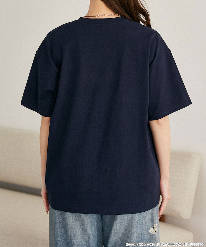 "SANRIO CHARACTERS" College Style Printed T-Shirt Limited Edition