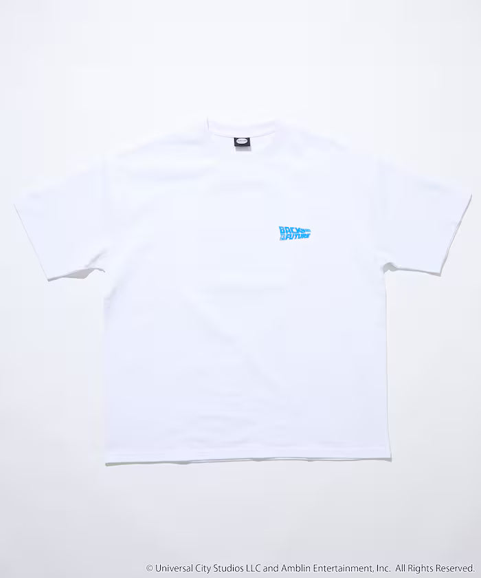 [BACK TO THE FUTURE] Limited Edition Big Silhouette Back Print Crew Neck T-Shirt [Limited Release]