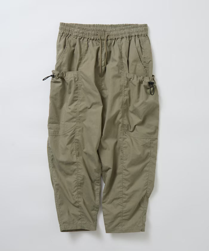 Wide Silhouette Barrel Leg Pocket Code Easy Cargo Pants [Limited Edition]