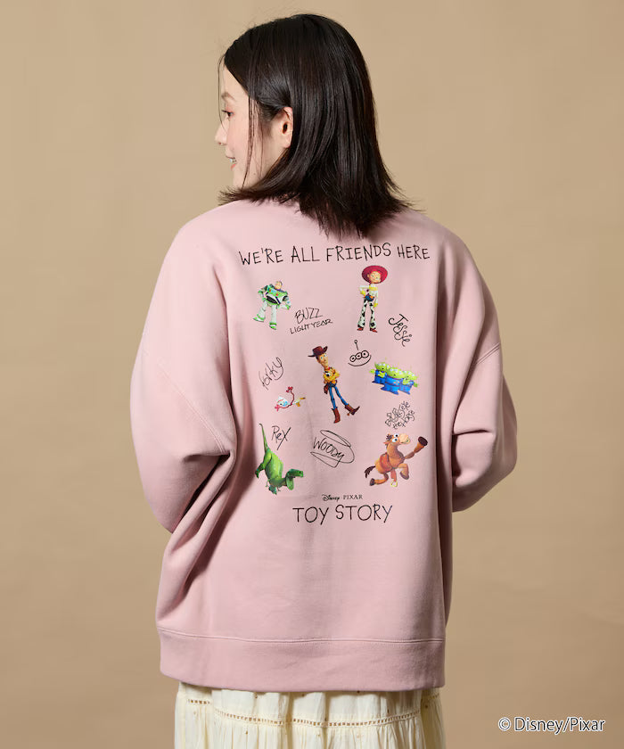 TOY STORY / Toy Story / Exclusive Back Print Crew Neck Sweat / RANDOM [Limited Edition]