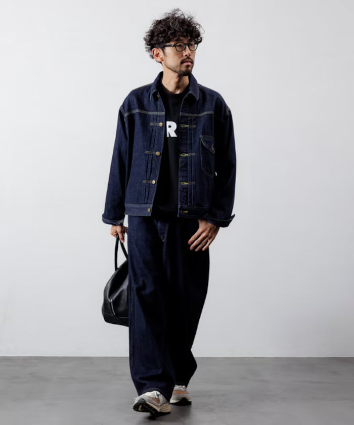 Big Leather Boston bag / Leather Boston Bag / Cowhide / Water-repellent Leather