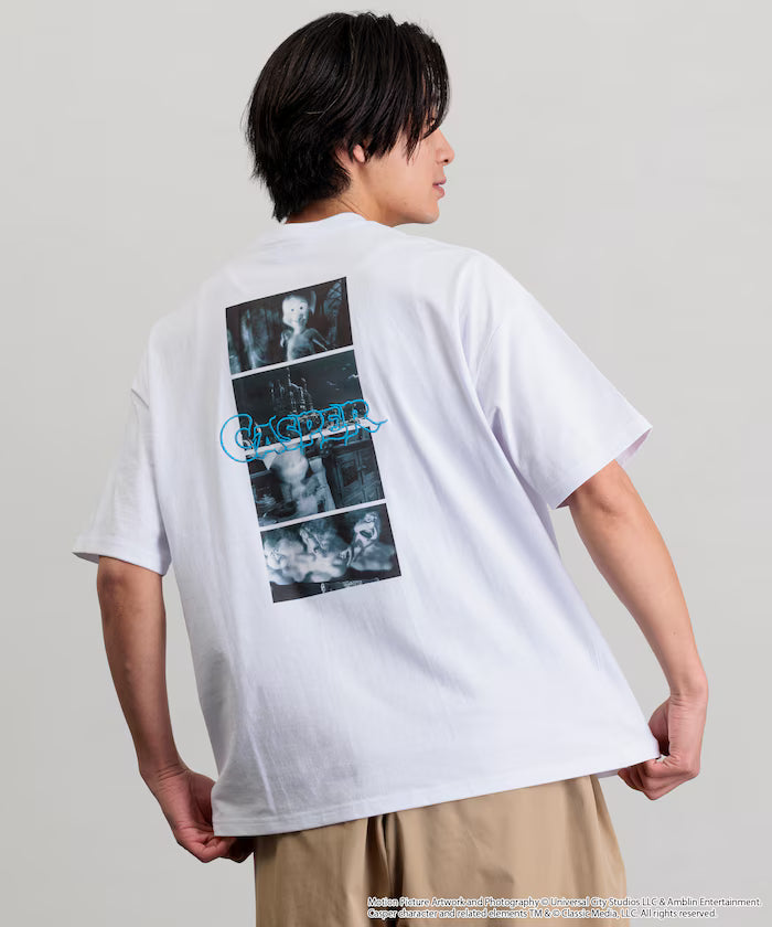 Casper Exclusive Big Silhouette Back Print Crew Neck T-Shirt [Limited Edition]