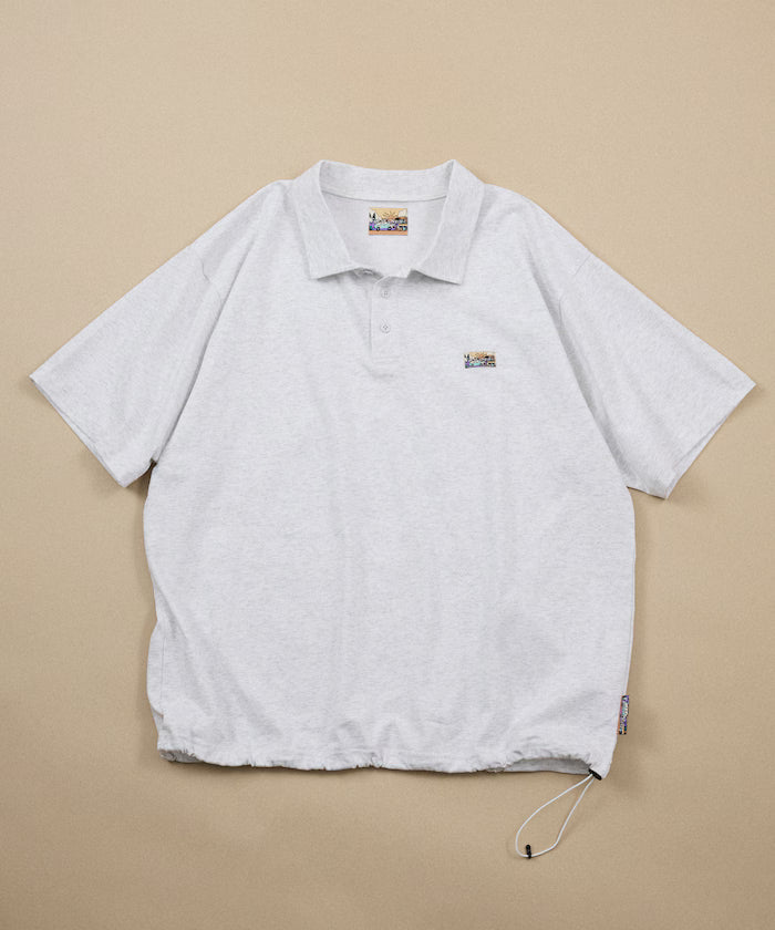 FREAK'S STORE for BEACH & FES Relax Fit One Point Logo Spindle Polo Shirt