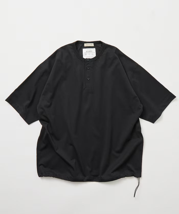 Limited Edition Drymix(R) Drymix Relaxed Fit Henley Neck T-shirt Quick Dry UV Cut