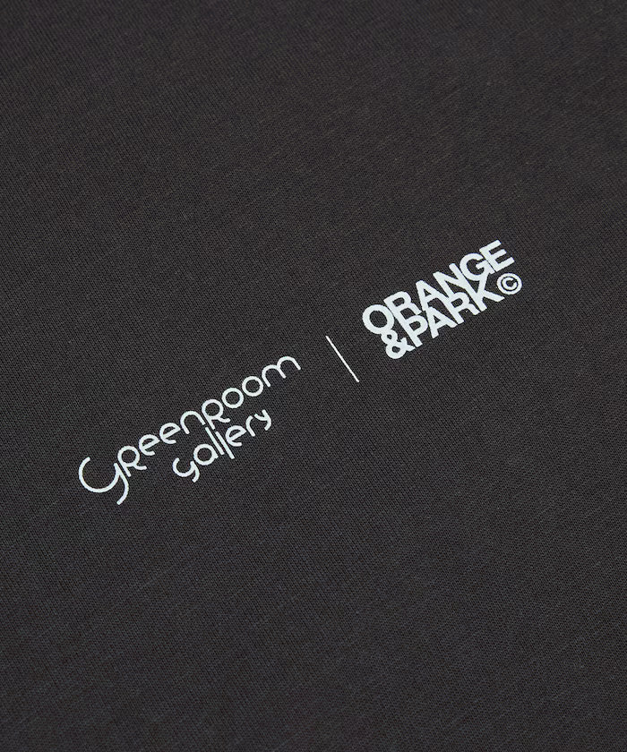 GREENROOM GALLERY × FREAK'S STORE / Green Room Gallery Exclusive Orange&Park Short Sleeve T-Shirt