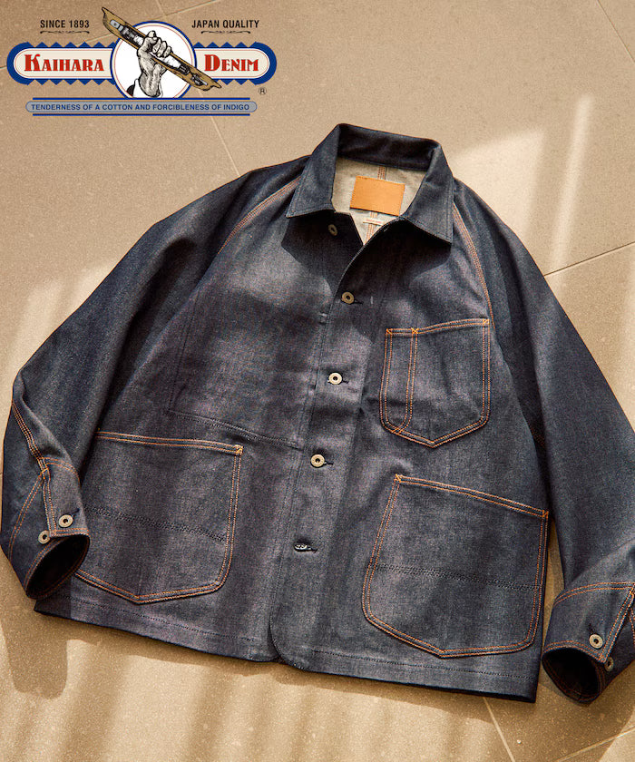 [Made in Japan] JAPAN DENIM COVERALL JACKET