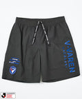 [May 15 12:00 Sale Start] J.LEAGUE × FREAK'S STORE Special Order SUPPORTERS NYLON SHORTS [V-Varen Nagasaki] - Charcoal Gray