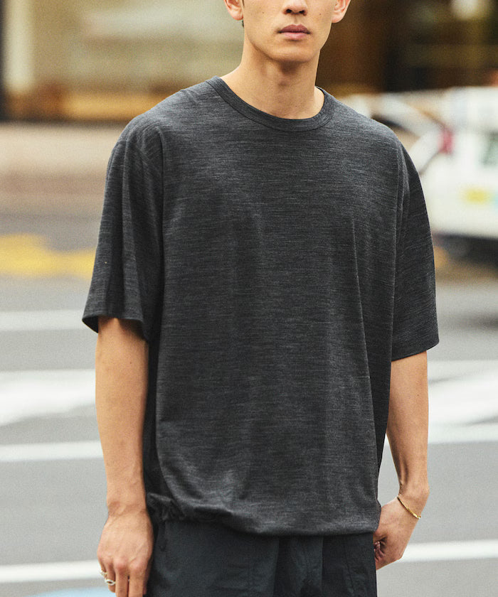Washable Merino Wool Blend Spindle T-shirt
