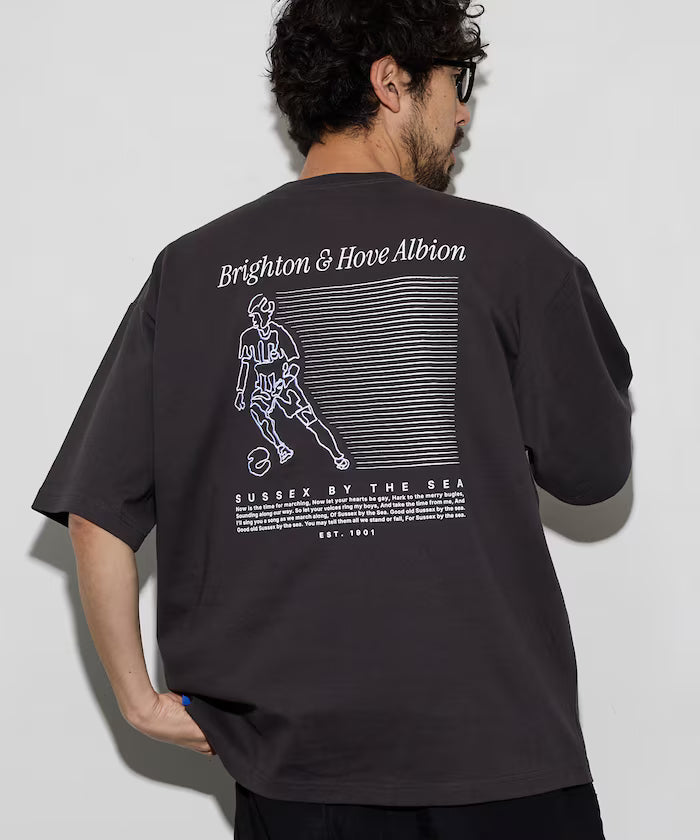 [Release on 5/22 at 12:00] Brighton & Hove Albion FC - SEAGULLS PLAYER LINE TEE