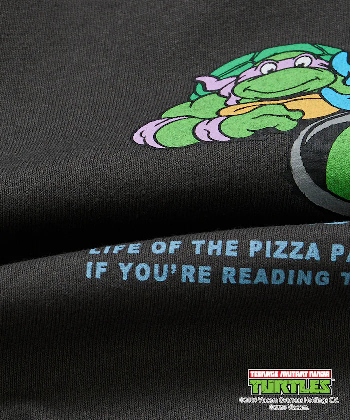 Teenage Mutant Ninja Turtles/Mutant Turtles Special Big Silhouette Back Print T-Shirt 【Limited Edition】