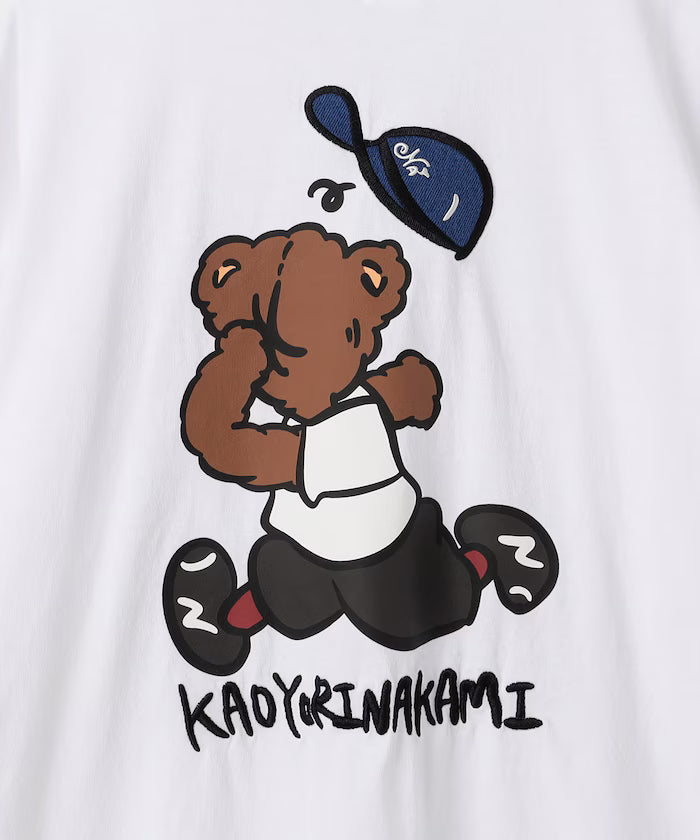 [Sales start on May 22 at 12:00] kaoyorinakami × FREAK'S STORE / Kaoyorinakami limited edition Hashiri Punch Bear Tee