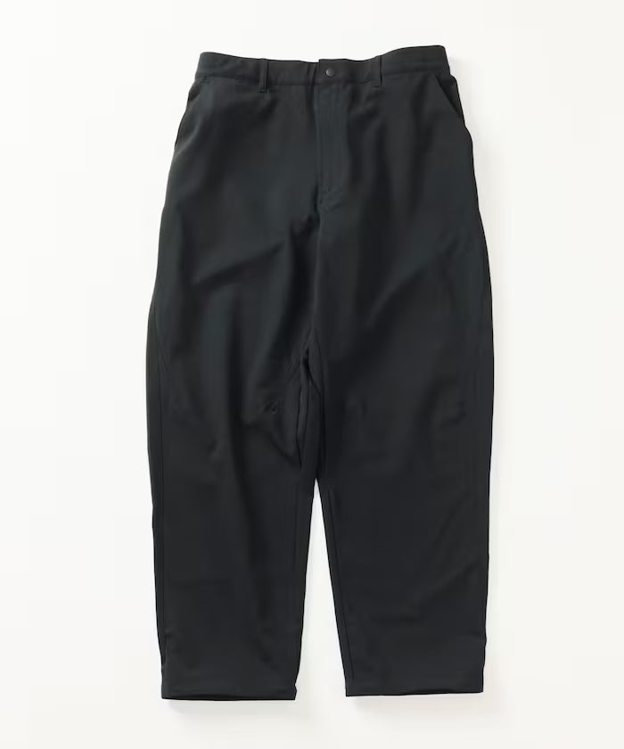[New Color Added] Quick-Dry Material Relaxed Fit Tapered Easy Pants Linen-like