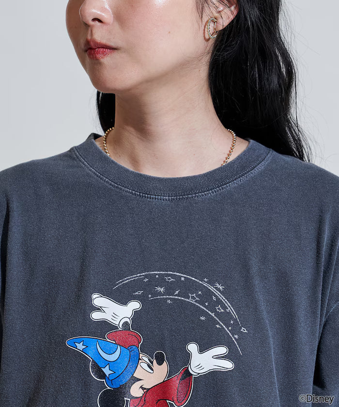 [DISNEY FANTASIA] Big Front Print Long T
