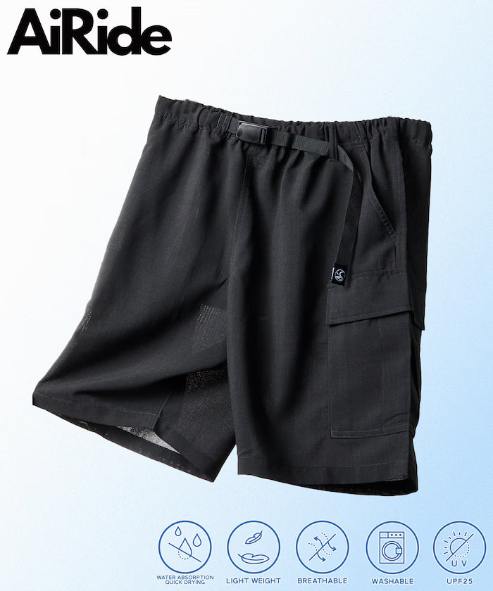 AiRide/Pocketable Climbing Cargo Shorts/Quick Dry/UV Cut [Limited Release]