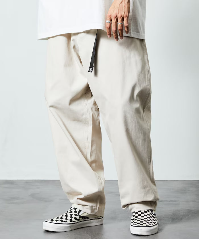 FREAK'S STORE OUTDOORS/Wide Silhouette Climbing Pants/Denim/Chino【Limited Edition】 - Natural