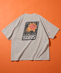 NBA × FREAK'S STORE Exclusive Vintage-Like Team Back Logo TEE - Natural