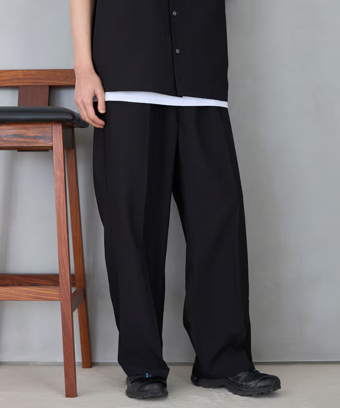 Functional Material Open Collar Short Sleeve Shirt Set 3 Piece Set / Washable / UV Cut / Quick Dry / Cooling Touch