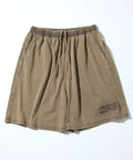 【May 29, 12:00 Release】SPECIAL OTHERS × FREAK'S STORE Vintage-Like Damage Logo Easy Shorts - Charcoal