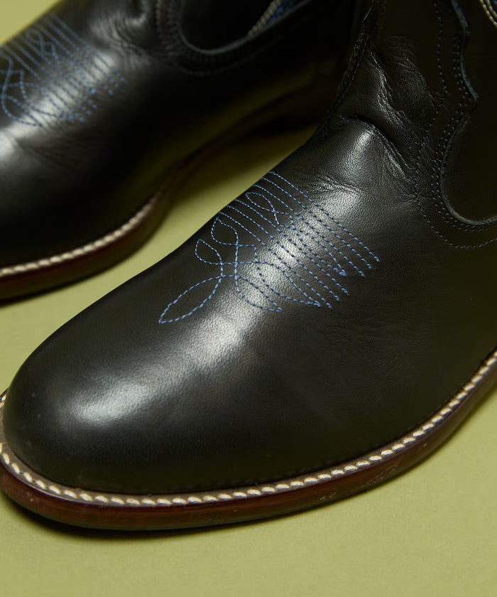 Long western boots/real leather long western boots