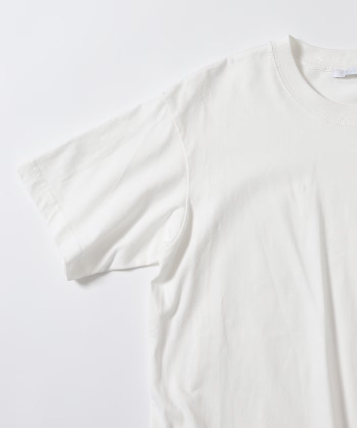 Organic Cotton One Point Animal Embroidery T-Shirt