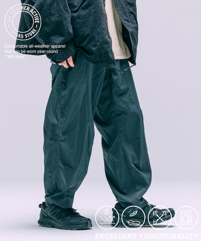 ALL WEATHER ACTIVE WEAR/Wide Silhouette Climbing Pants 【Limited Edition】 - Charcoal Gray