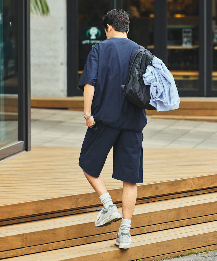 SOLOTEX Packable Short Sleeve Travel Set with Mini Bag Water-Absorbent and Quick-Drying