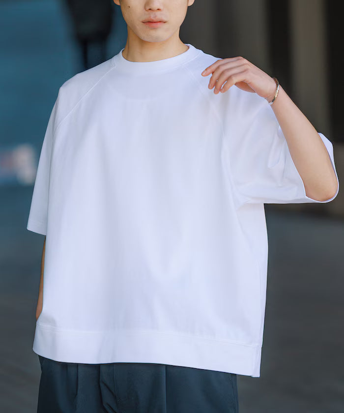 STORATECH/Stratech Lightweight Wide Silhouette Raglan T-Shirt/Antibacterial/Odor Resistant/Antimicrobial/UV Cut/Contact Cooling Moisture-Wicking 【Limited Edition】
