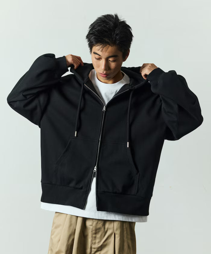 Relaxed Fit Bonding Zip-Up Parker [Limited Edition]