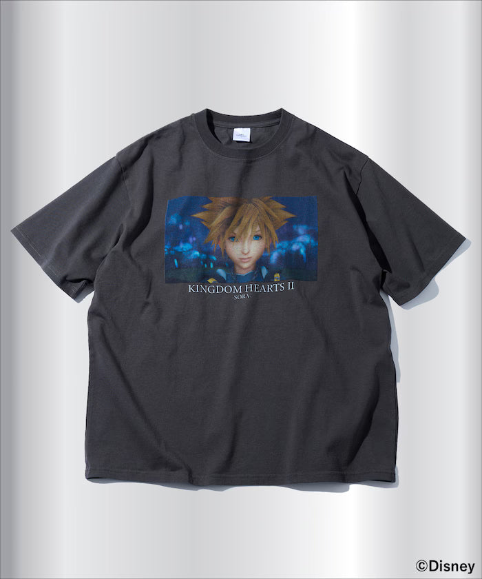 [Release on March 27 at 12:00] KINGDOM HEARTS II / SORA/GRAPHIC TEE/KINGDOM HEARTS II / SORA/Graphic T-shirt - Black