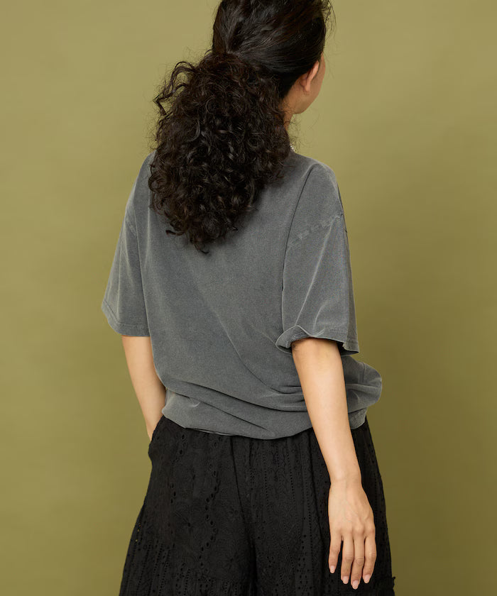Flocky Print Big T-shirt