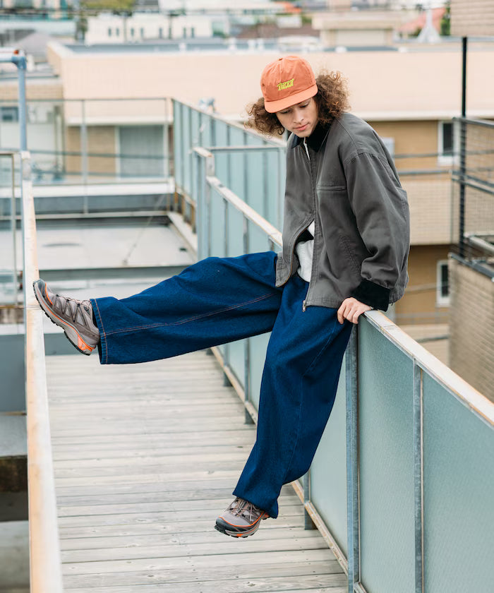 Big Silhouette Corduroy Switch Duck Blouson [Limited Edition]